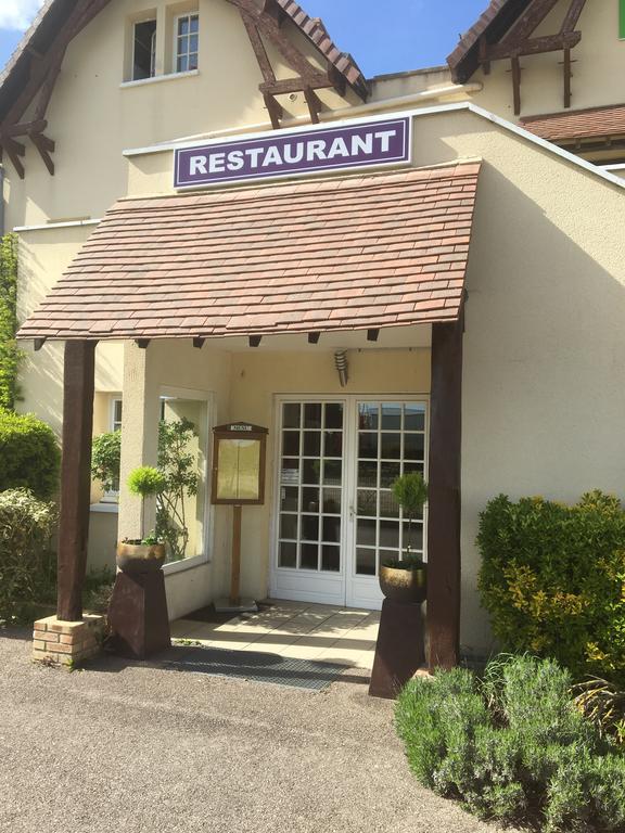 Logis Hotel Les Nympheas Chaufour-lès-Bonnières Exterior foto