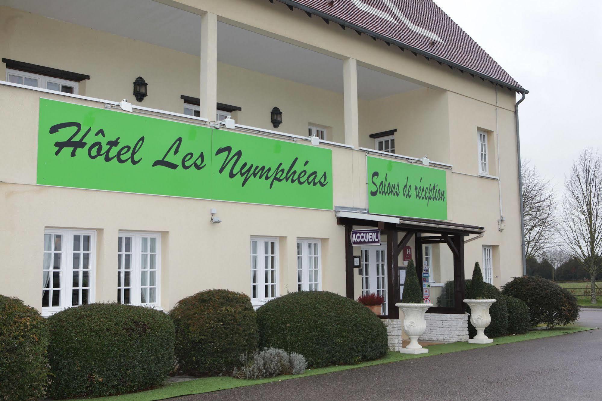 Logis Hotel Les Nympheas Chaufour-lès-Bonnières Exterior foto